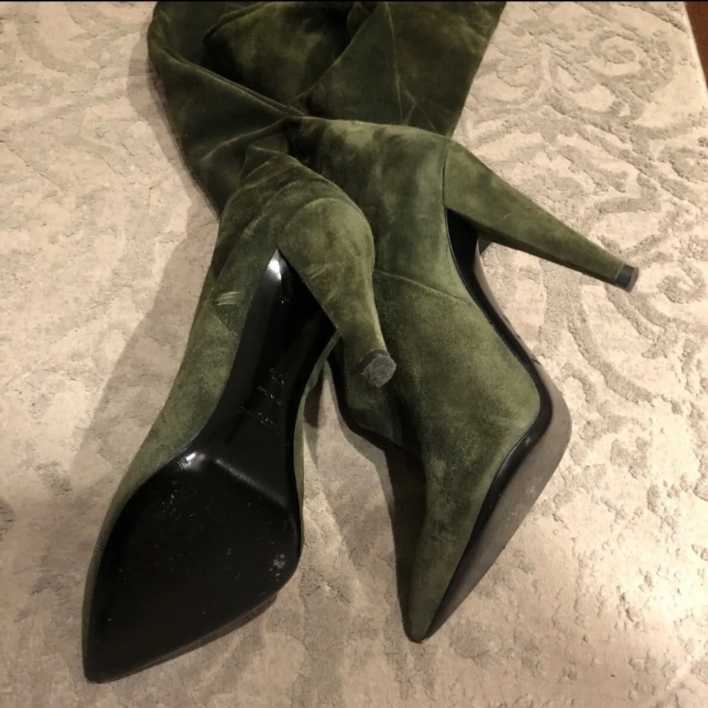 SOLD OUT Saint Laurent Nikki Boots 37.5 💚 - Picture 4 of 7